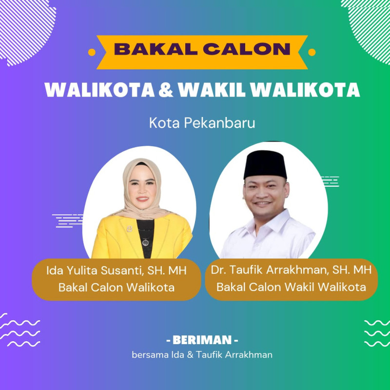 Selangkah Lagi, Pekanbaru Miliki Wali Kota Perempuan Pertama
