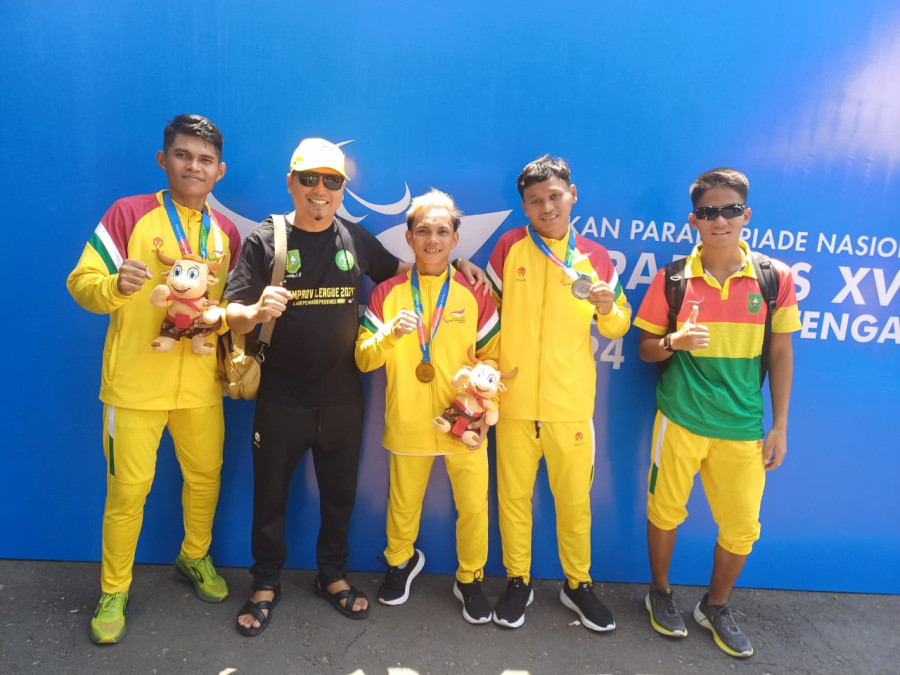 Forum Pemred Riau Apresiasi Prestasi Gemilang Atlet NPCI di Peparnas XVII di Solo