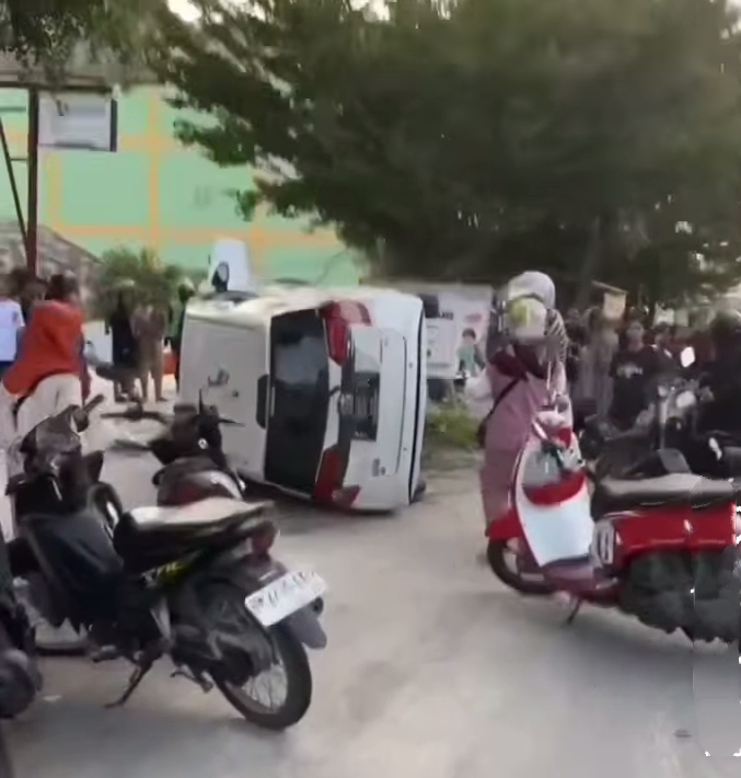 Pulang Dugem Tahun Baru, Sejoli di Pekanbaru Tabrak Ibu dan Anak Hingga Tewas