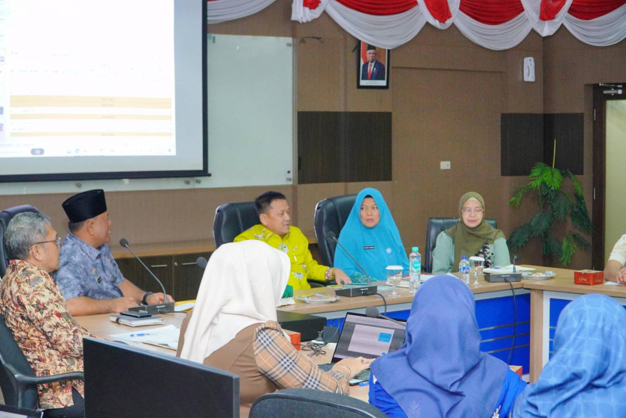 Pj Bupati Kampar Pimpin Rapat Persiapan Gebyar Audit Kasus Stunting