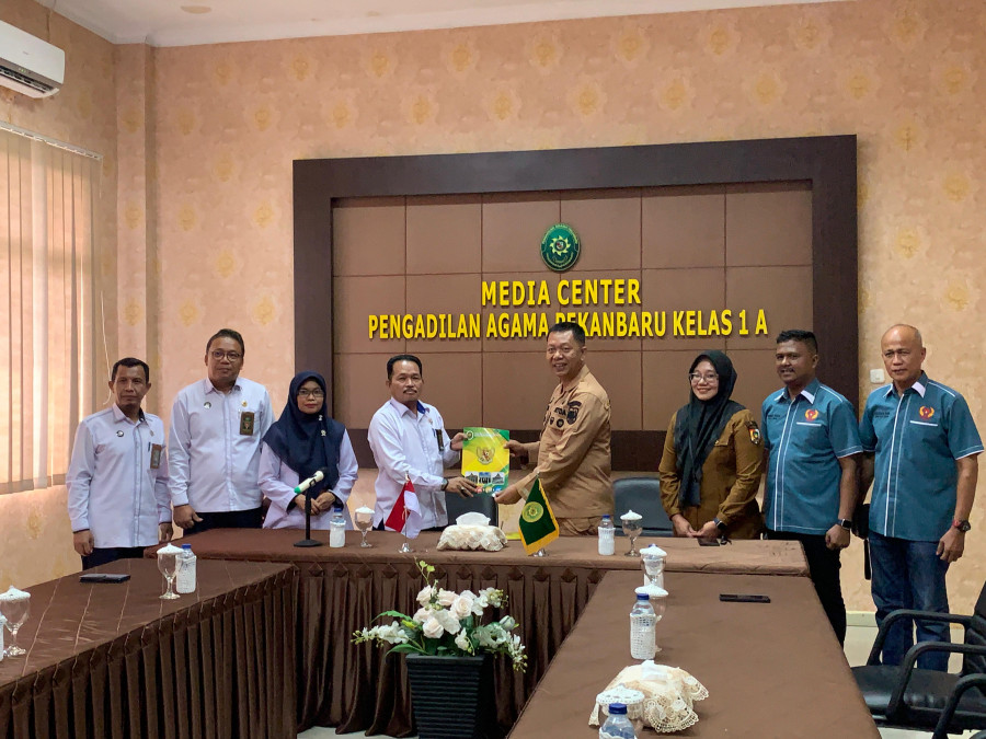 Pemko Pekanbaru Tandatangani Perjanjian Pinjam Pakai BMN PA Pekanbaru
