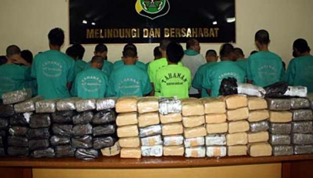 250 kilogram Ganja Berhasil diamankan BNN 