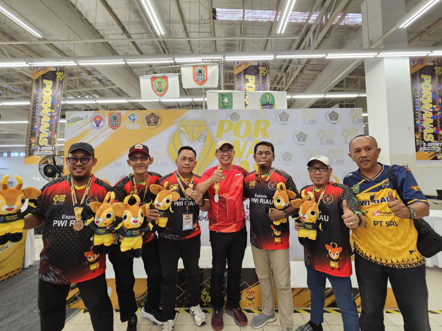 Tim E-Sport Riau Sumbang Dua Medali di Porwanas XIV Banjarmasin