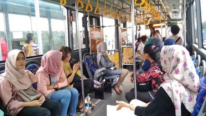 Tahun Depan, Pembayaran Bus TMP Wajib Non Tunai