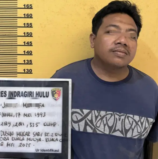 Diduga Coba Rudapaksa Karyawan Toko, Pria Mabuk di Inhu Diciduk Polisi