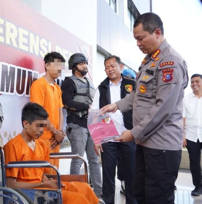 Polda Riau Tangkap 3 Kawanan Jambret 119 TKP
