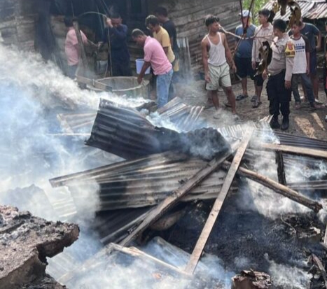Amukan Api di Kampung Lintang Tambang, Tak Ada yang Bisa Diselamatkan