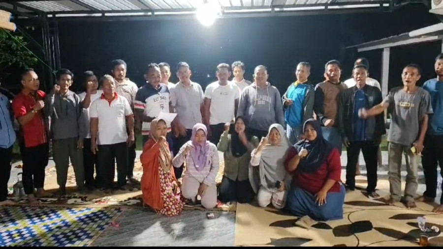 Relawan Petani Rantau Bertuah Nyatakan Sikap Dukung Afni-Syamsurizal