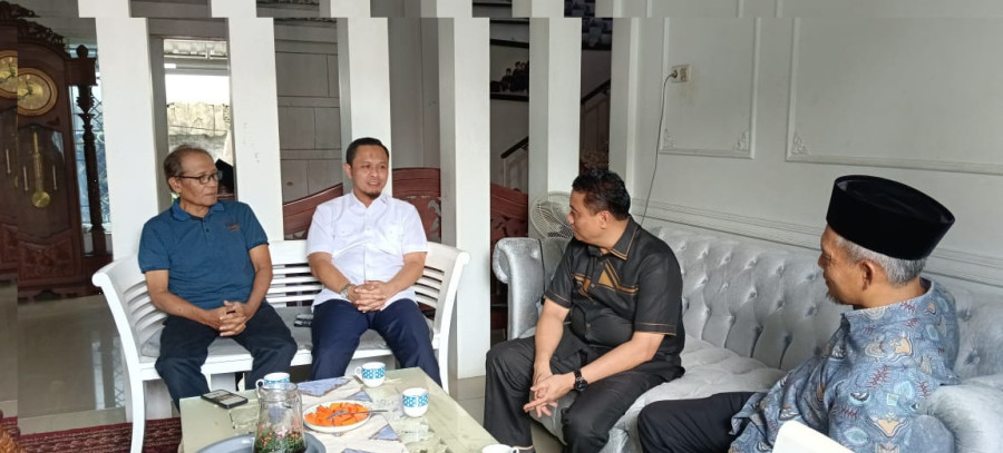 Bapaslon AMAn, Silaturahim bersama Ketua ICMI  Riau