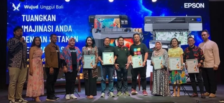 Epson Indonesia Rayakan Inovasi Terbaru Printer Tekstil Saat Road Show di Bali