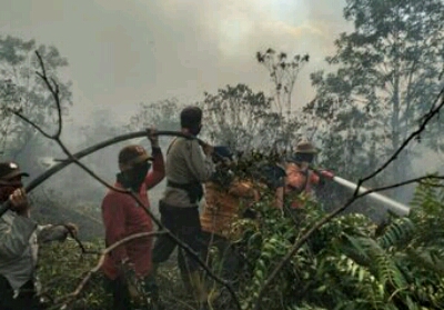 Karhutla Meluas, 30 Hektar Lahan Gambut di Bengkalis Terbakar