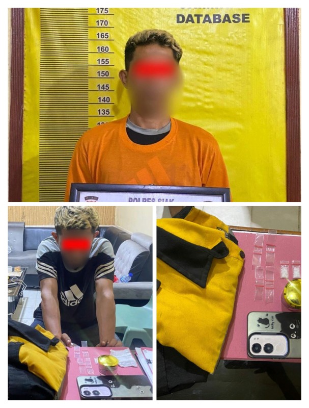 Sopir Angkutan Karyawan Dibekuk Bawa Sabu di Gerbang PT IKPP Perawang