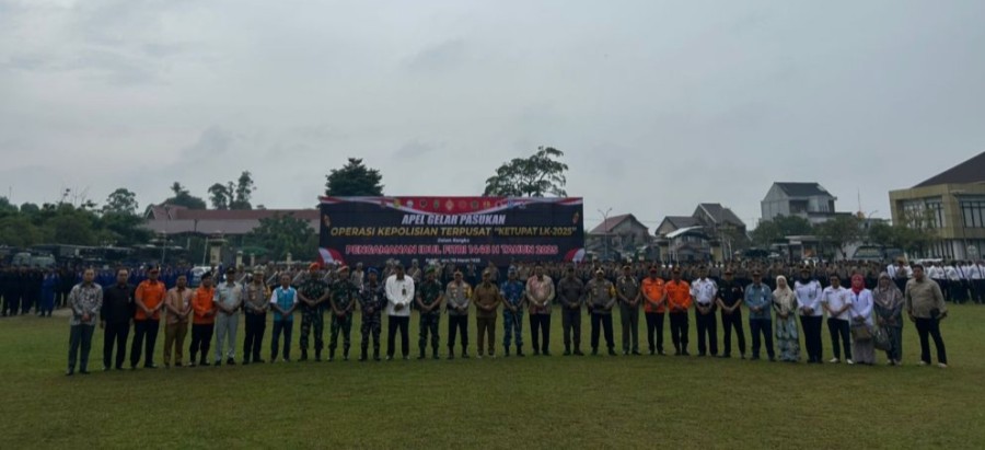 Gubri Pimpin Apel Operasi Ketupat Lancang Kuning, Jamin Kelancaran Mudik 1446 H