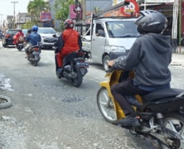 Pemko Pekanbaru Kucurkan Dana Rp2,8 Miliar Perbaiki Jalan Suka Karya
