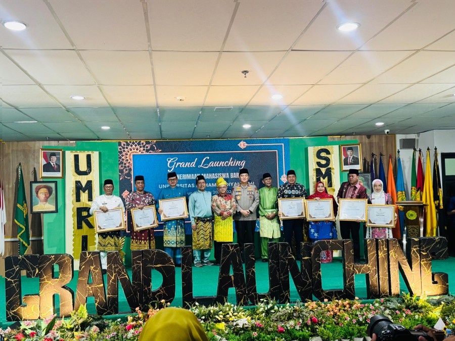 Grand Launching PMB TA 2025-2026, Rektor Saidul Amin Boyong Mendikdasmen ke UMRI