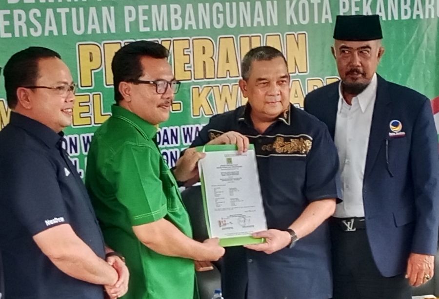 Kandas Jadi Cagubri, Edy Natar Maju Jadi Calon Walikota Pekanbaru