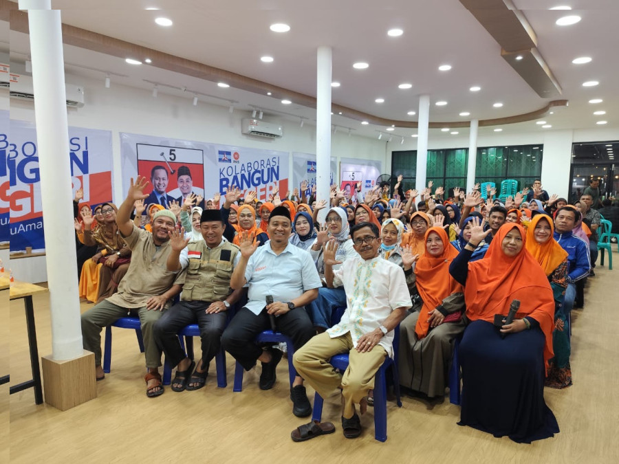 Raih Respon Positif, Warga Tangkerang Tengah Siap Coblos Paslon AMAn