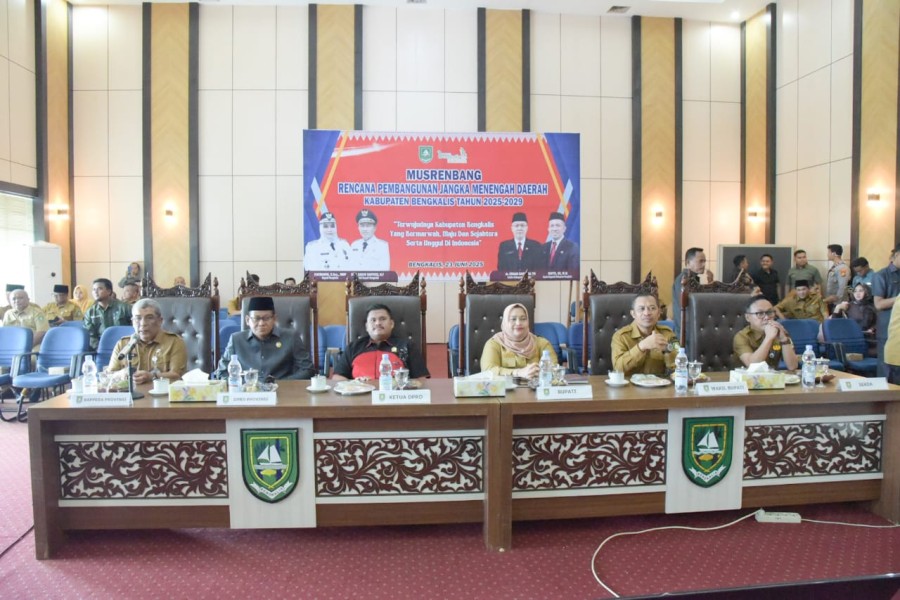 RPJMD Bengkalis 2025–2029 Dimulai, Kasmarni Targetkan Pembangunan Inklusif dan Berkelanjutan