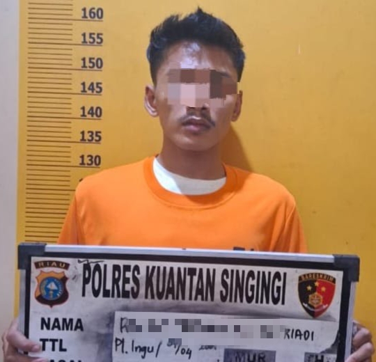 Dua Pengedar Sabu Diciduk Polres Kuansing saat Tunggu Pelanggan