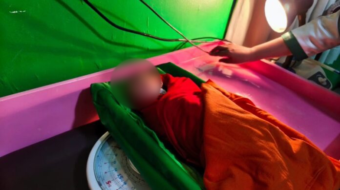 Warga Bukit Raya Temukan Bayi Perempuan Berbalut Kain Panjang