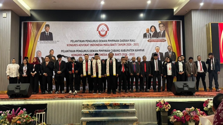 KAI Riau Punya Kepengurusan Baru, Kemenkum Dorong Profesionalisme