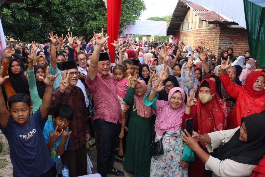 HS Janji Perbaiki Ekonomi Masyarakat Jika Menang Pilkada Kuansing 2024