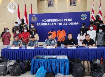 Gagal ke Malaysia, 19 PMI Ilegal Diselamatkan Tim Gabungan di Perairan Bengkalis