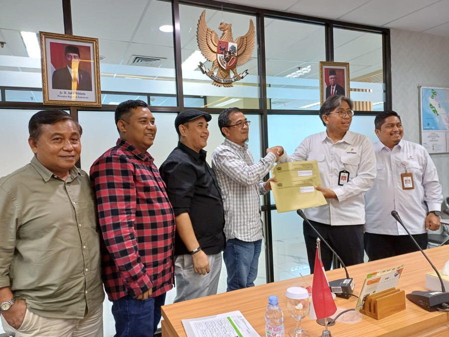 PWI Audiensi ke SKK Migas Sumbagut, Raja Isyam Sampaikan Program 2024