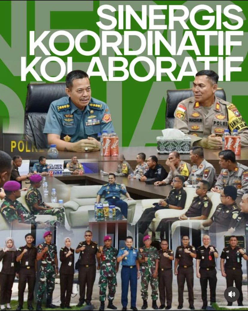 Aspidmil Kejati Riau Lakukan Koordinasi Non Teknis ke Wilkum Kabupaten Lingga