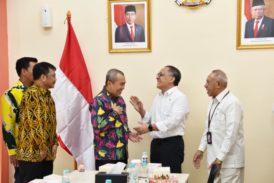 Dorong Pembentukan BRIDA, Gubri Syamsuar Temui Kepala BRIN
