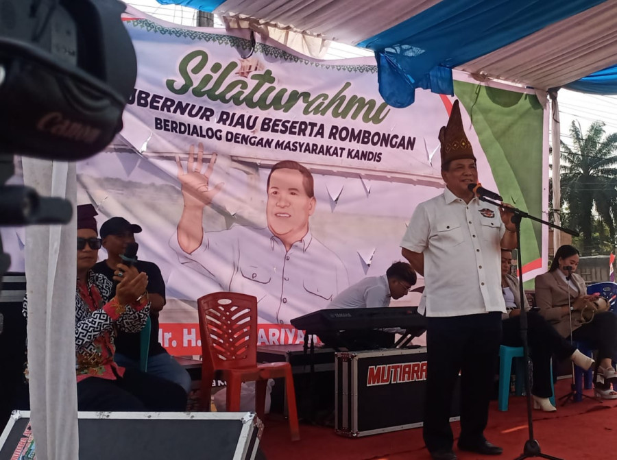 Pj Gubri SF Hariyanto Janji Sulap Jalan Raya Kandis Jadi Dua Jalur