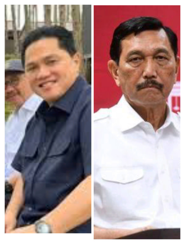 Presiden Tunjuk Erick Thohir Gantikan Luhut Jadi Menko Marves Ad Interim
