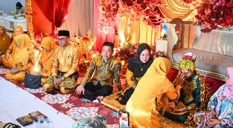 Anggota DPRD Riau Terpilih, Naladia Ayu Rokan Jalani Prosesi Pernikahan Berandam dan Malam Berinai