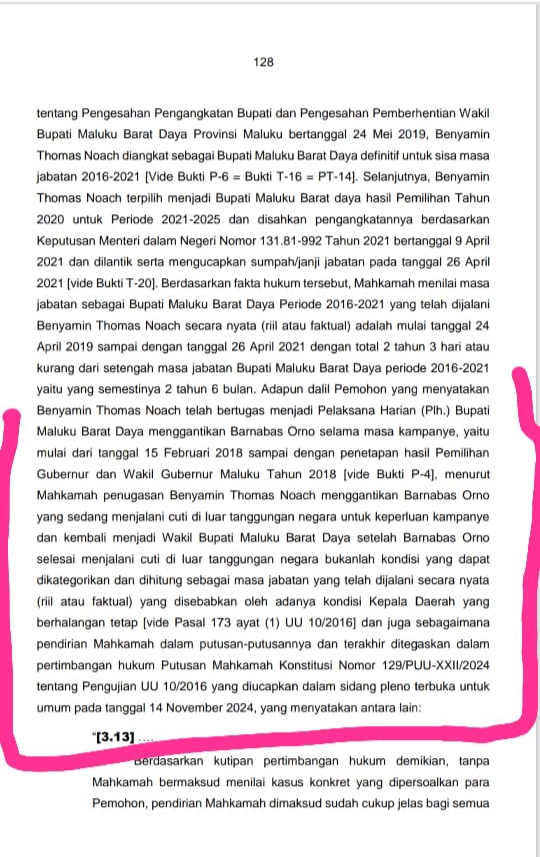 Temuan Putusan MK, Alfedri Ternyata Belum Dua Periode! Gugatan Sugianto Ditolak?