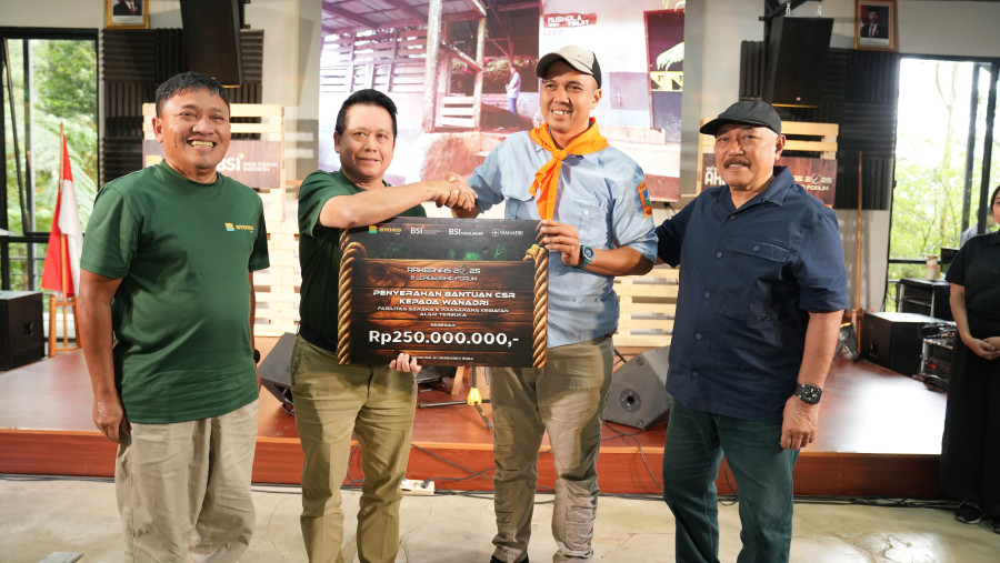BSI Ajak Masyarakat Terapkan Wisata Berkelanjutan di Cikole Lembang