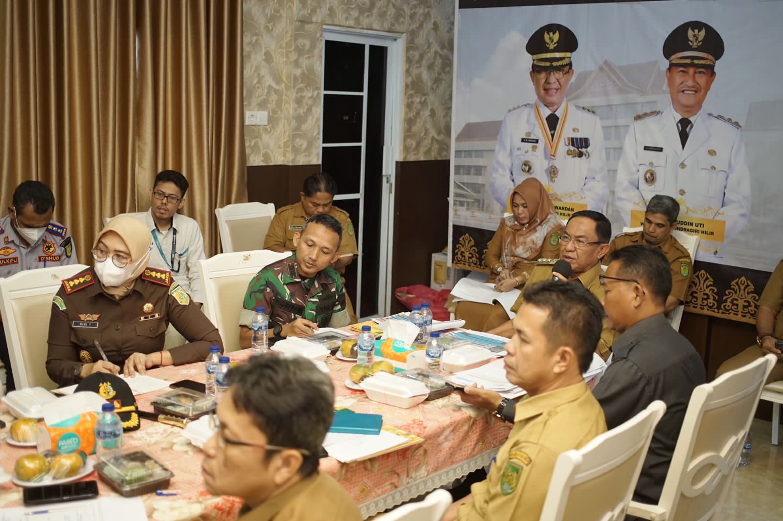 Rakor dengan Wamendagri, HM Wardan Paparkan 9 Strategi Kendalikan Inflasi 