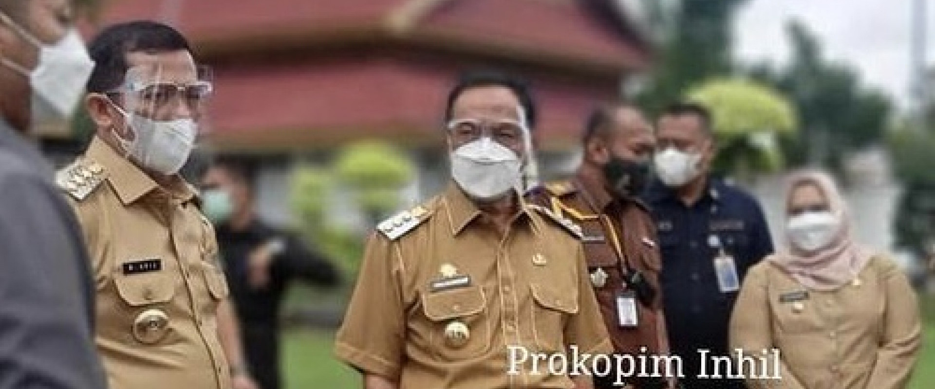 Bupati Inhil Ikuti Arahan Presiden Terkait Penanggulangan Covid-19