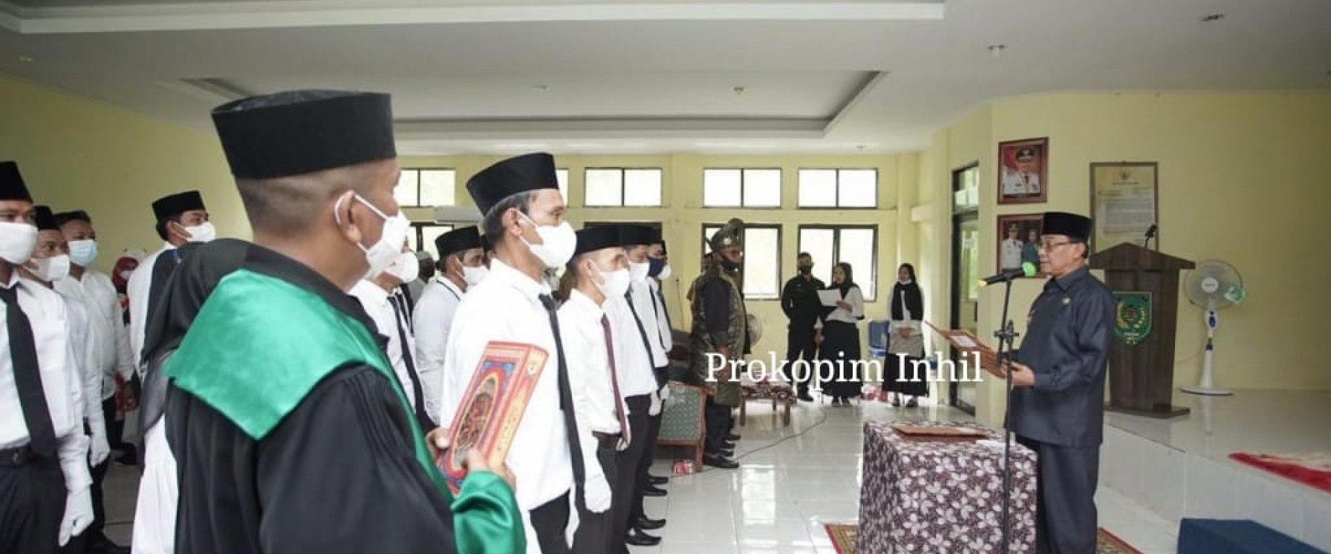 Bupati HM.Wardan Resmikan Ketua Beserta Anggota BPD se Kecamatan Concong