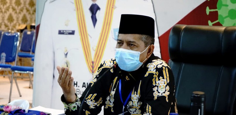 Cegah Penularan COVID-19, Bupati Siak Himbau Perusahan Stop Bawa Tenaga Kerja Luar