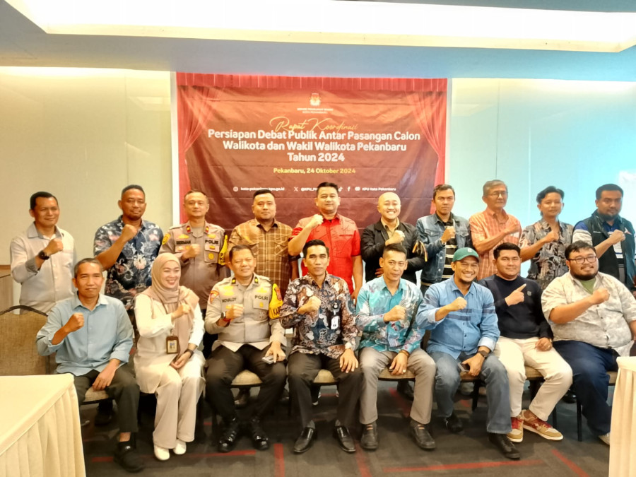 Paslon Walikota dan Wakil Walikota Pekanbaru Wajib Ikut Debat Kandidat 2 Putaran