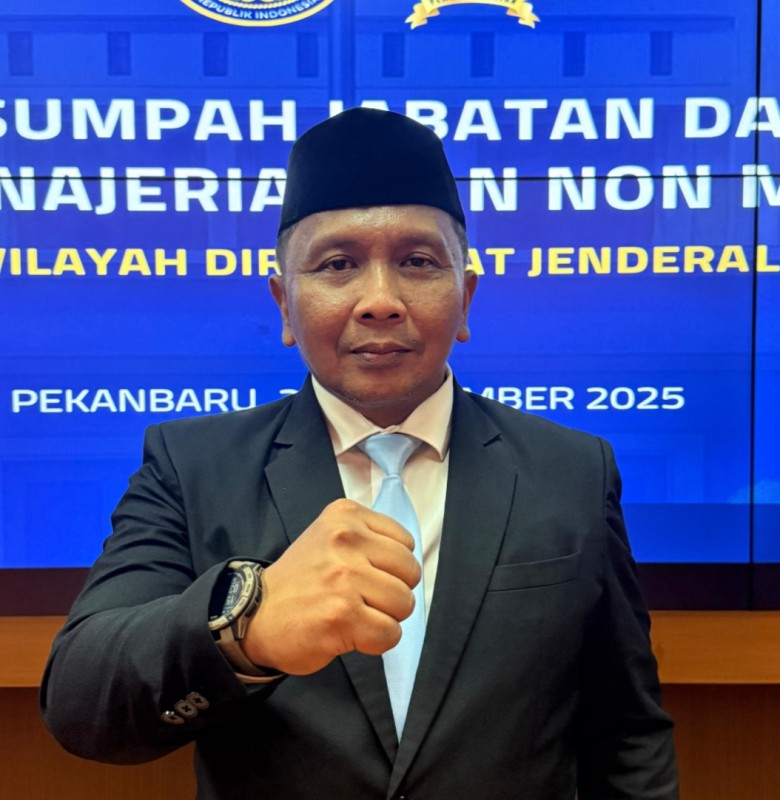 Rotasi Pimpinan, Priyo Tri Laksono Pimpin Lapas Bengkalis