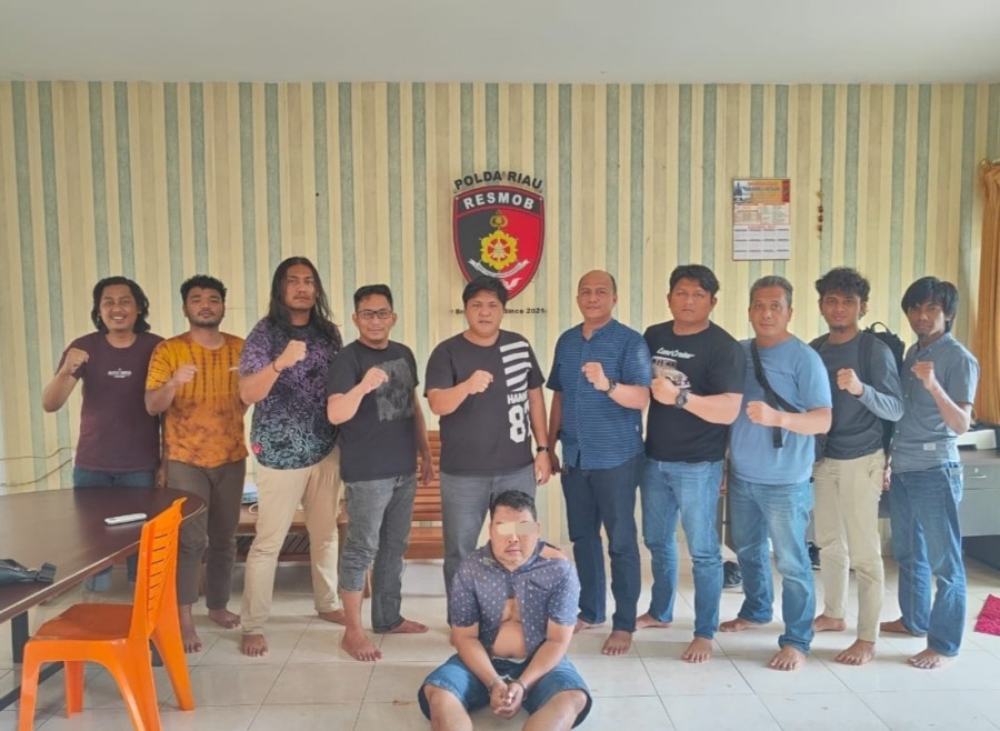 Satu Lagi Pelaku Rampok Emas di Tapung Hilir Diringkus Polres Kampar