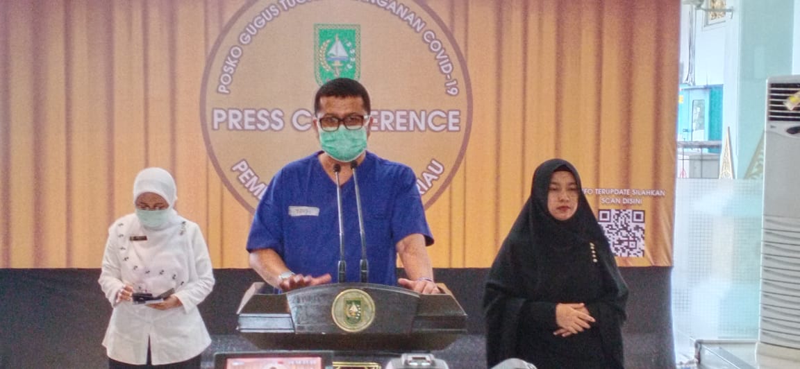 Pasien Positif Covid-19 di Riau Melonjak Jadi 53 Orang