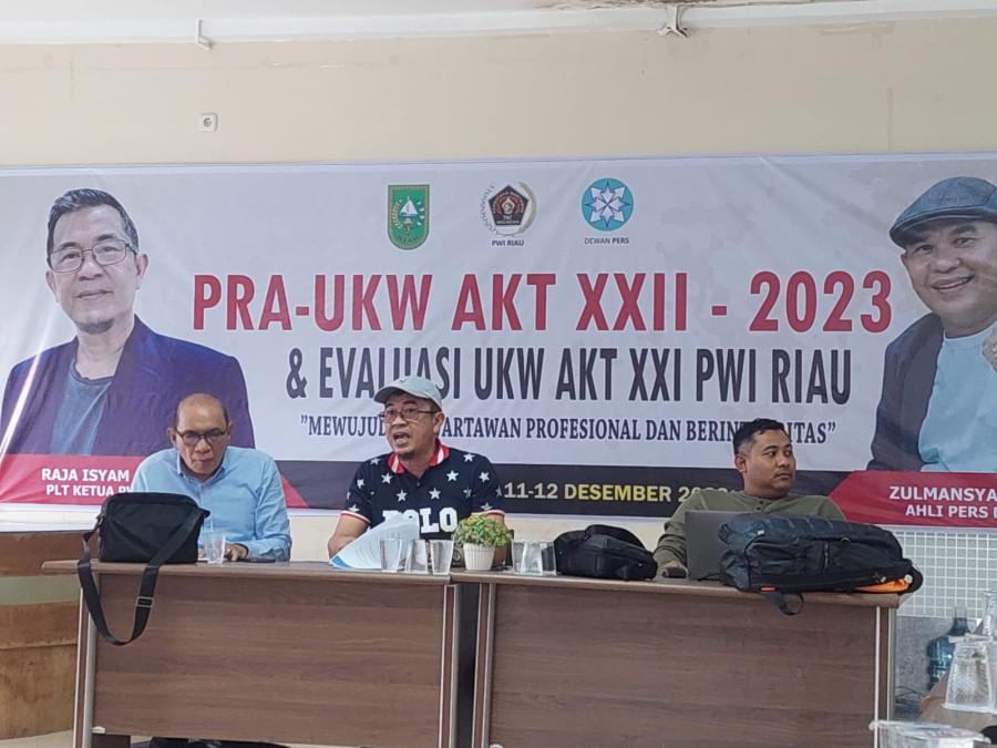 PWI Gelar Rapat Persiapan Puncak HPN Tingkat Provinsi Riau