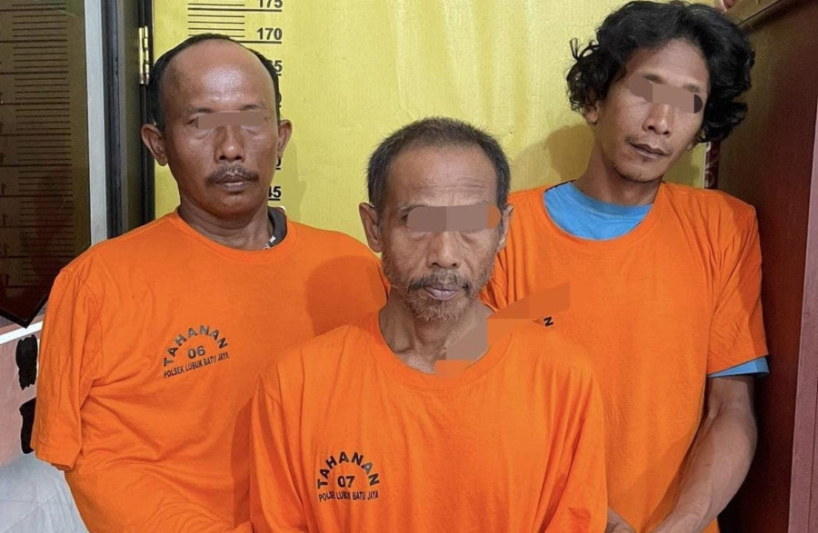 Hasil Laporan Warga, Polisi Inhu Gulung 3 Pelaku Sabu