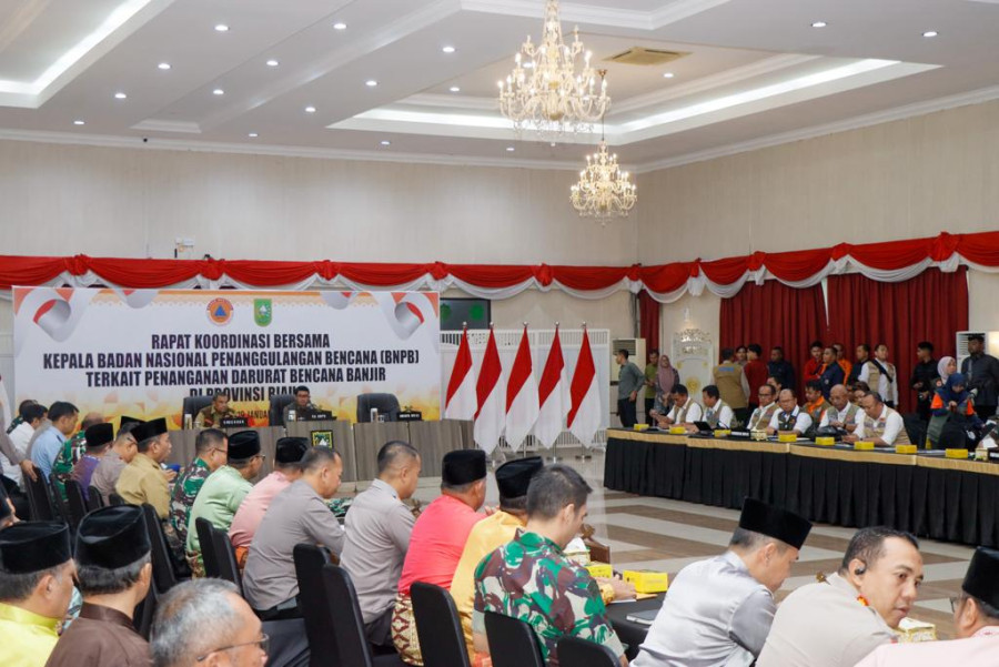 Hasil Rakor Penanganan Banjir, BNPB Bakal Lakukan TMC di Riau