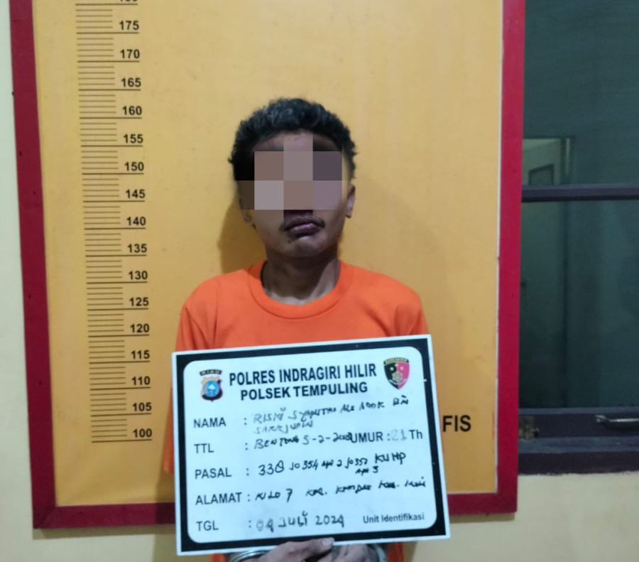 Biadab!  Pria di Inhil Tikam Balita Dua Tahun Hingga Tewas