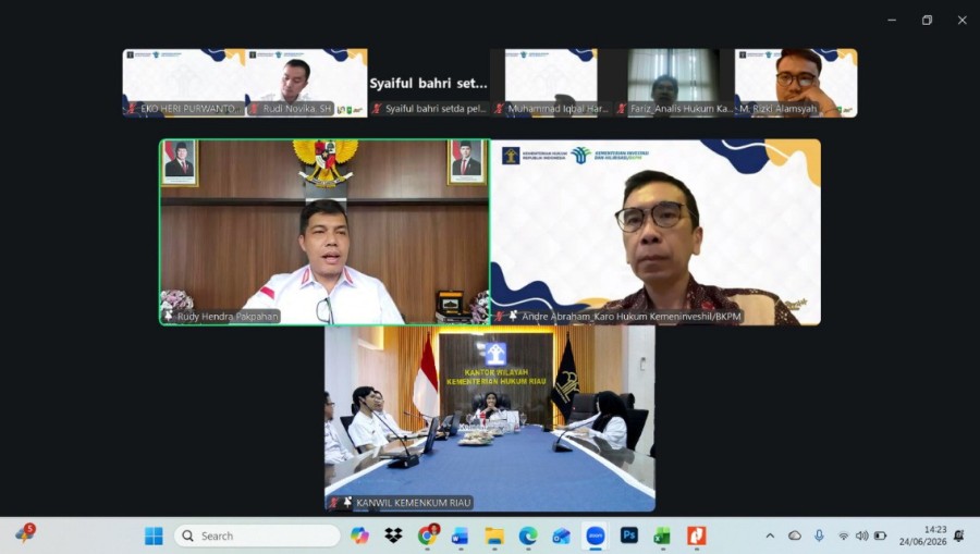 FGD Kemenkum Riau Dorong Sinkronisasi Aturan Perizinan demi Kemudahan Investasi
