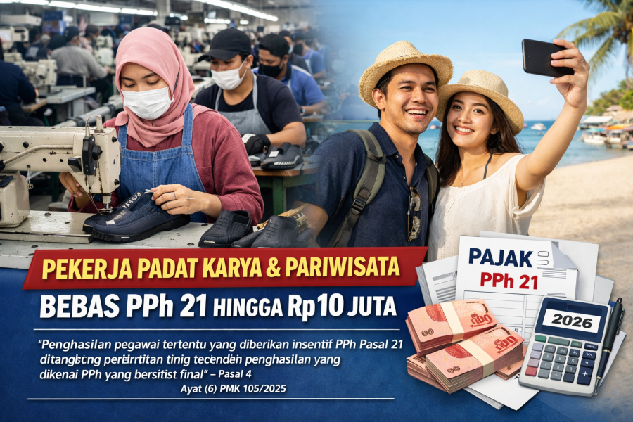 Gaji hingga Rp10 Juta Bebas PPh 21, Ini Syarat Lengkap Insentif Pajak 2026