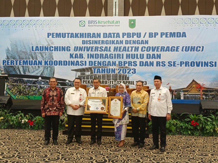 Selamat, Kabupaten Indragiri Hulu Susul Raih Prediket UHC di 2023